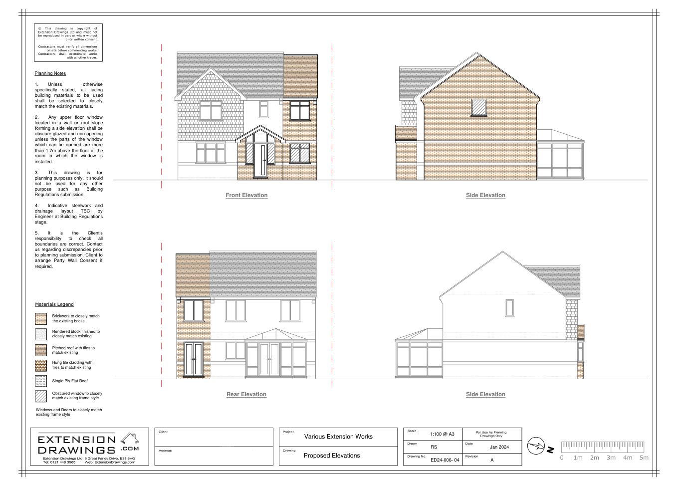 Proposed Elevations