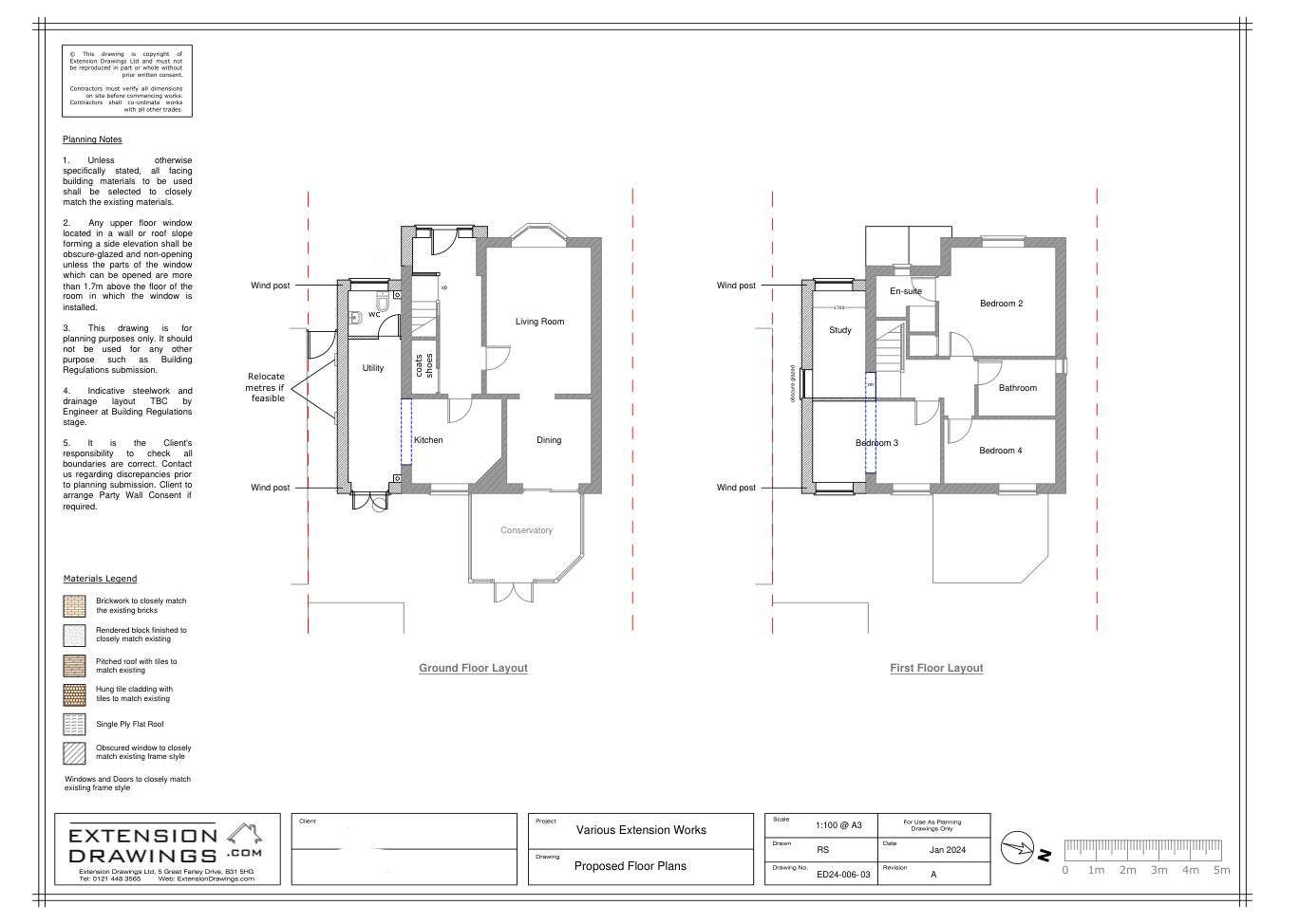 Proposed Floor Plans